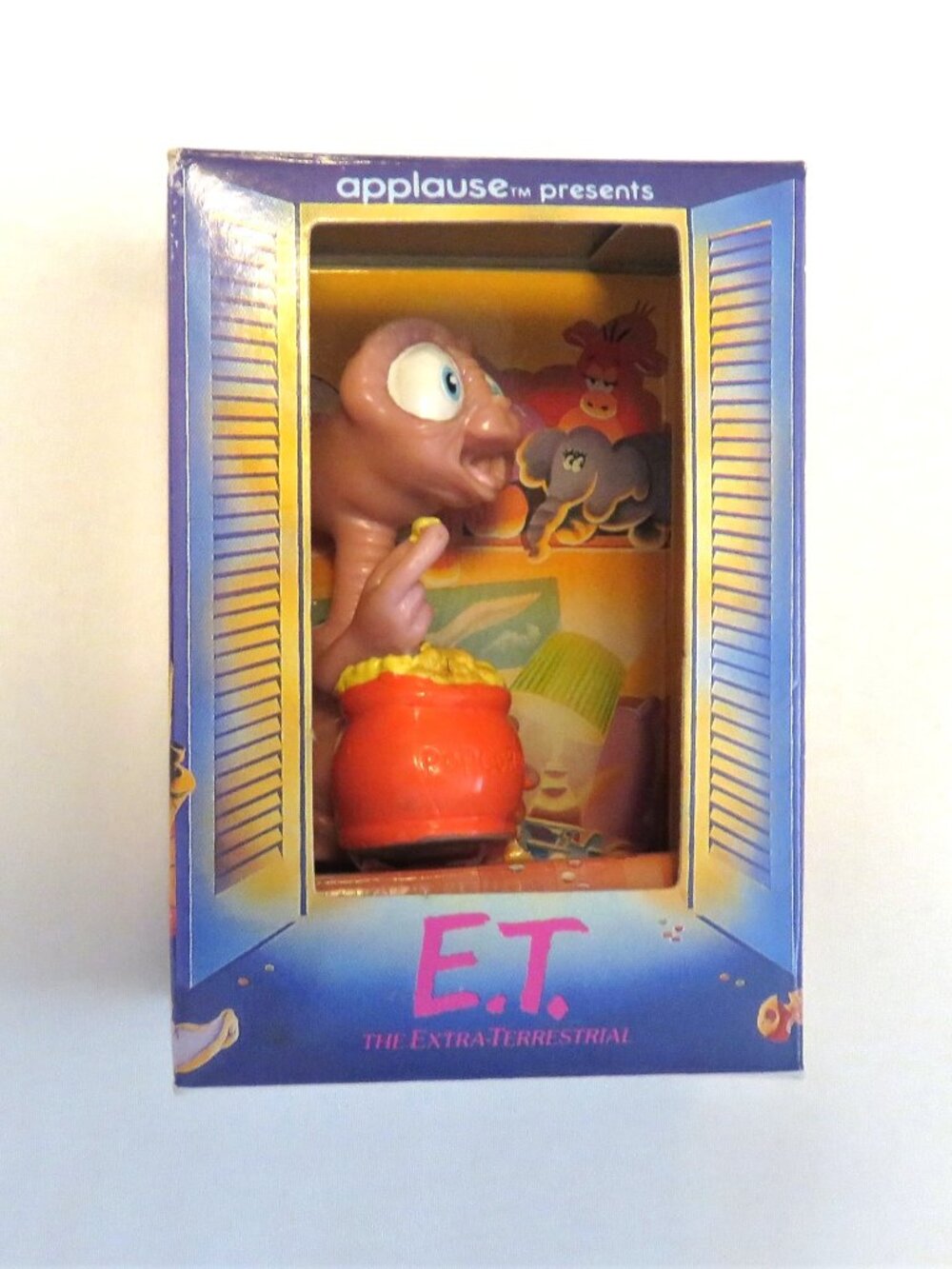 3” Vintage E.T. Figure from Applause 1988 Extra Terrestrial Eating Popcorn